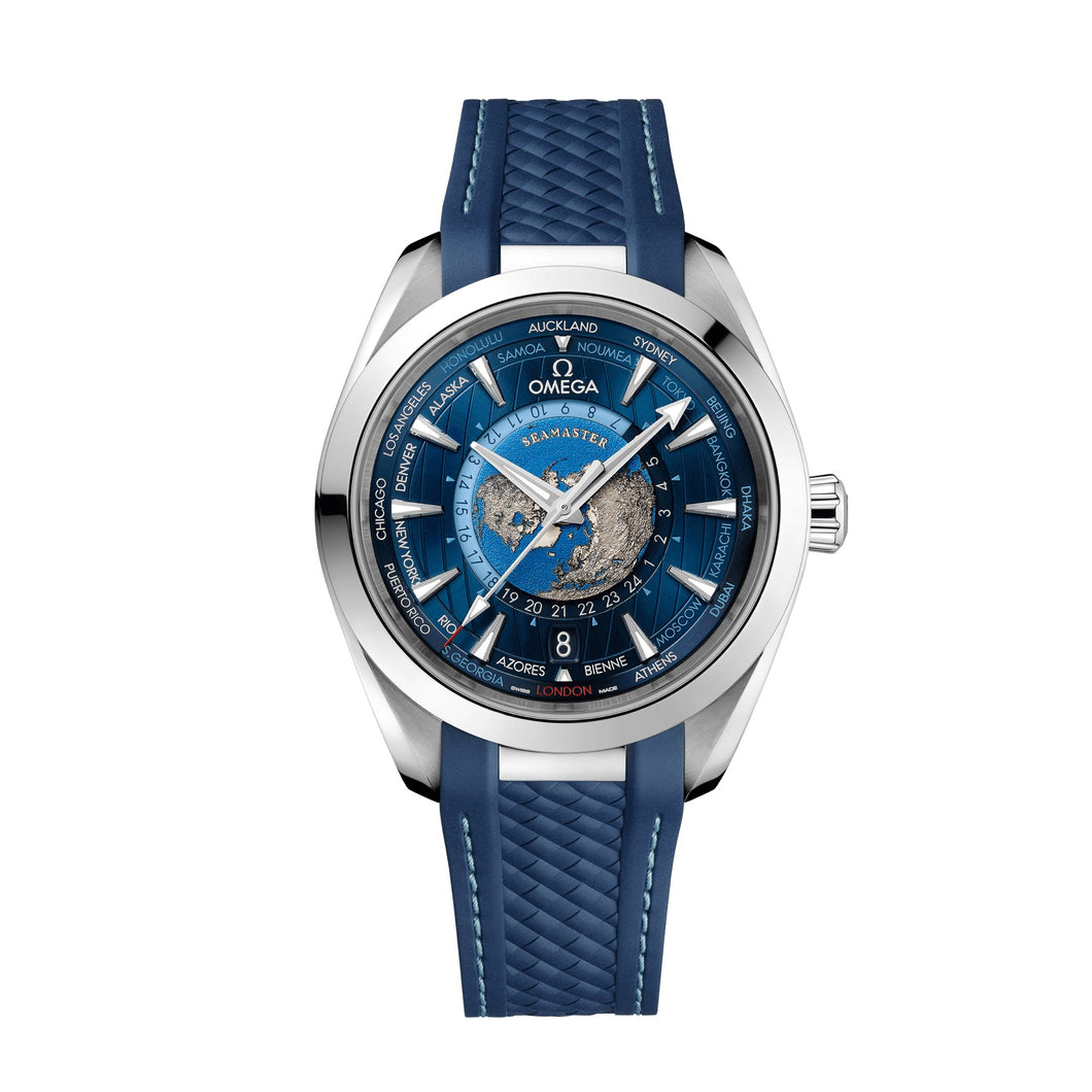 Seamaster Aqua Terra Co-Axial Master Chronometer GMT Worldtimer 43 MM